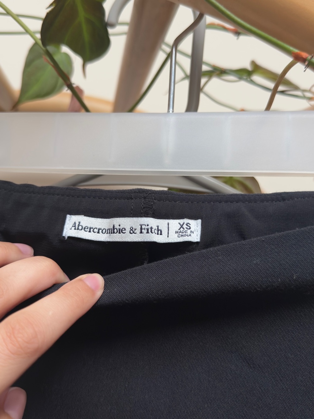 Abercrombie & Fitch Black Mini Skirt with Undershorts size XS - Picture 5 of 6